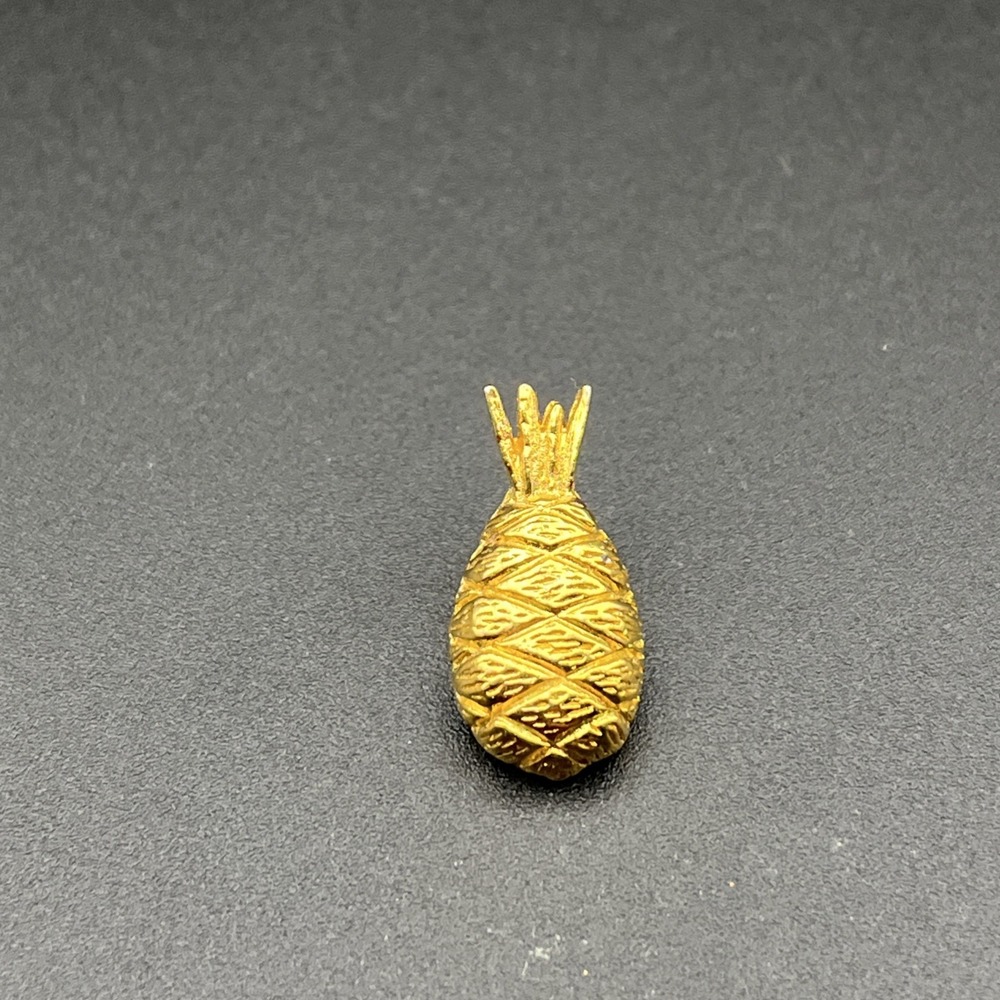Pineapple Gold Tone Fruit Lapel‎ Hat Pin